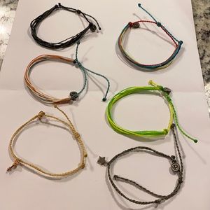 Set of 6 Pura Vida Bracelets